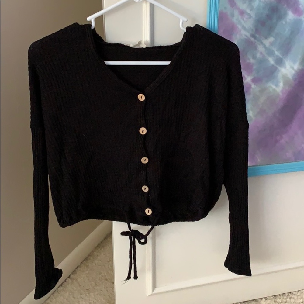 Black sweater
